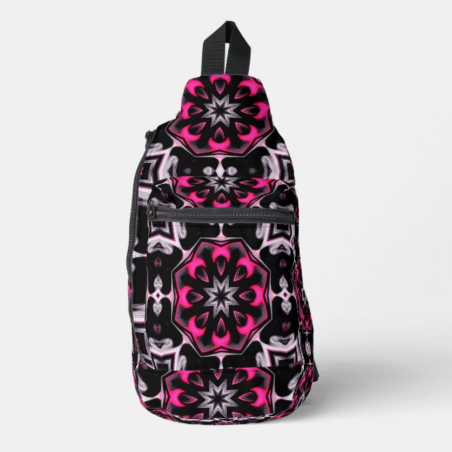 Goth Girl Geo Star Magic Sling Bag (Front)