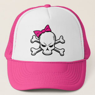 Goth Girly Skull hat