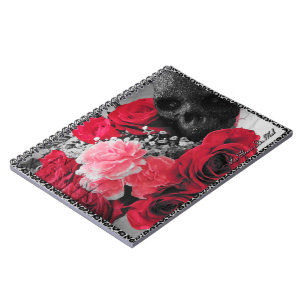 Goth Glam Spiral Notebook