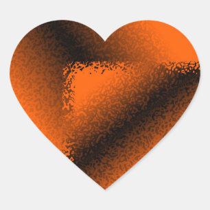 Goth Heart Halloween Sticker