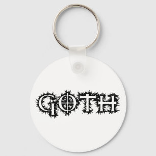 Goth Key Ring