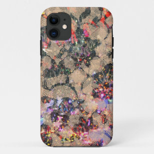Goth Lace Roses Case-Mate iPhone Case