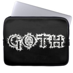 Goth Laptop Sleeve