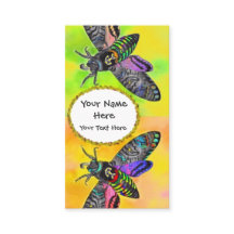 Goth Moth calling card