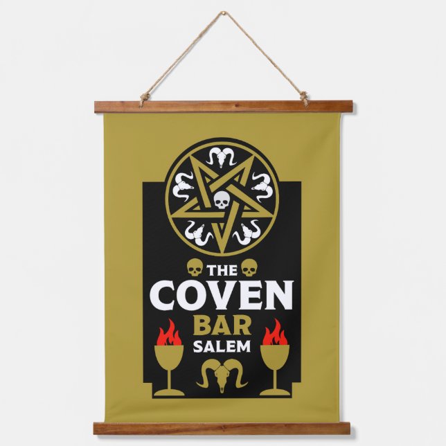 Goth Post Punk Fashion Hanging Tapestry (Front)