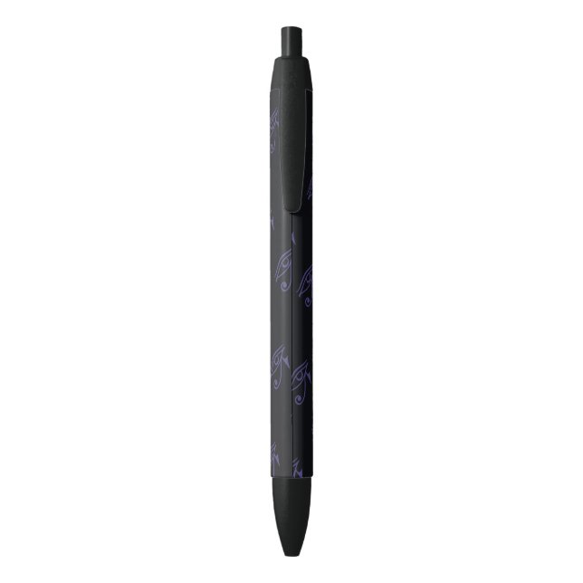GOTH PRIDE FLAG BLUE INK PEN (Back (Vertical))
