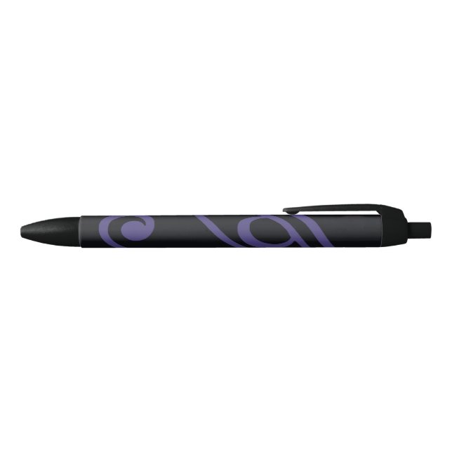 GOTH PRIDE FLAG BLUE INK PEN (Top)