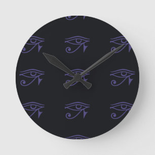 GOTH PRIDE FLAG ROUND CLOCK
