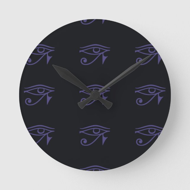 GOTH PRIDE FLAG ROUND CLOCK (Front)