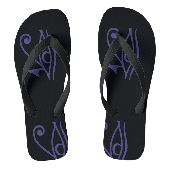 Goth Pride Jandals (Footbed)