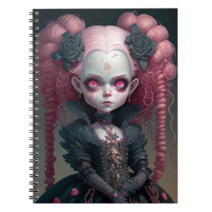 Goth Princess Gothic Fantasy Art Notebook