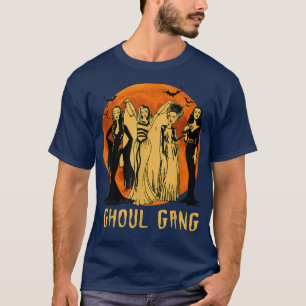 Goth Queens Halloween Ghoul Gang Horror Bride Fran T-Shirt