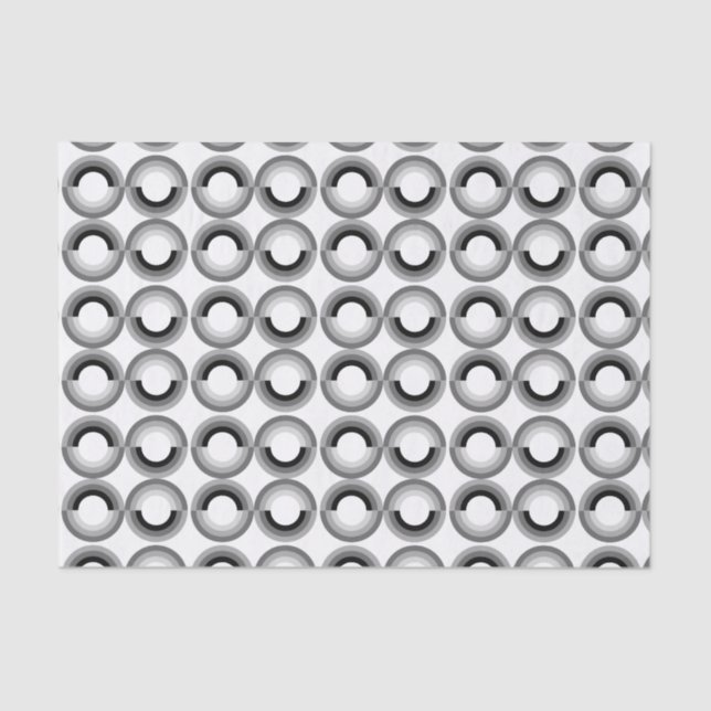 Goth Rainbows Tissue Paper (Front)