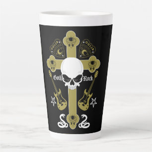 Goth Rock Fashion Latte Mug