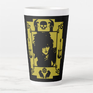 Goth Rock Fashion Latte Mug
