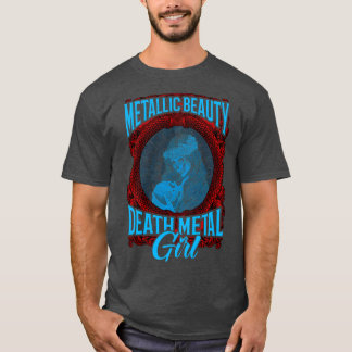 Goth Rock Satan Girl Woman Festivals Death Metal 2 T-Shirt