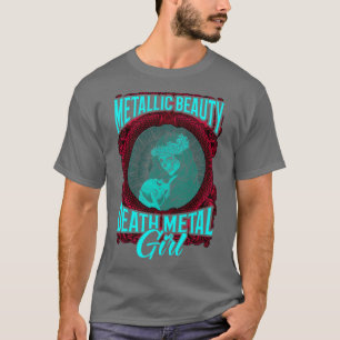 Goth Rock Satan Girl Woman Festivals Death Metal 2 T-Shirt
