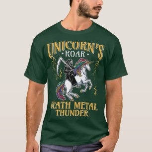 Goth Rock Satan Unicorn Festivals Death Metal 31 T-Shirt