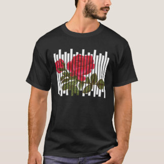 Goth Rose Aesthetic Grunge for a Flower  and Antho T-Shirt