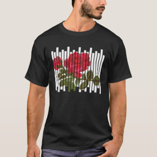 Goth Rose Aesthetic Grunge for a Flower  and Antho T-Shirt