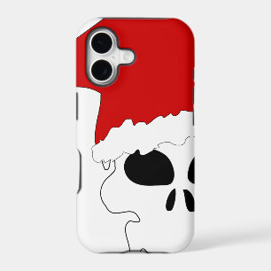 goth skull christmas