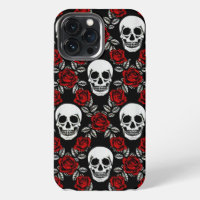 Goth Skulls And Roses
