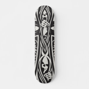 Goth Skulls Skateboard