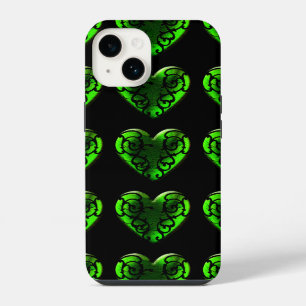 Goth St. Patrick's Day Green Heart iPhone 6 Case