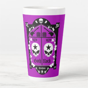 Goth Subculture Fashion Latte Mug