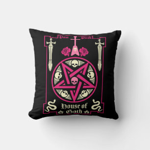 Goth Subculture Post Punk Music Cushion