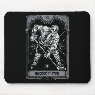 Goth Tarot Card Sports Hockey Mouse Pad