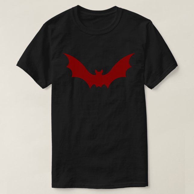 Goth Vampire Bat T-Shirt (Design Front)