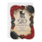 Goth Victorian Red Baby Shower Invitation