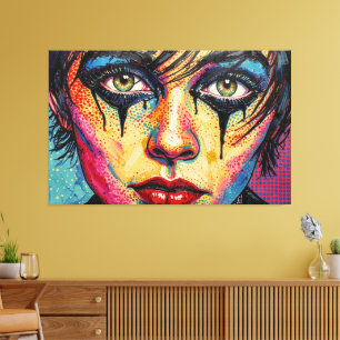 GOTH WASTELAND 6 CANVAS PRINT