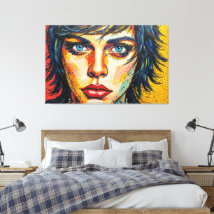 GOTH WASTELAND 9 CANVAS PRINT