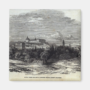 Gotha, engraved by W.J. Linton Magnet