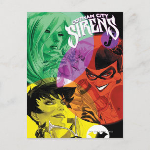 Gotham City Sirens Cv14 Postcard