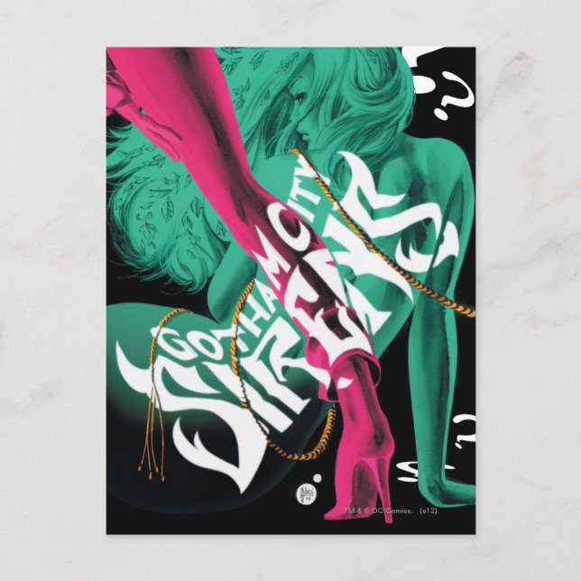 Gotham City Sirens Cv3 r2 Postcard (Front)