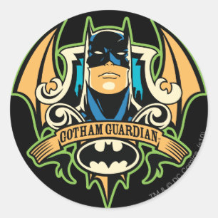 Gotham Guardian Classic Round Sticker