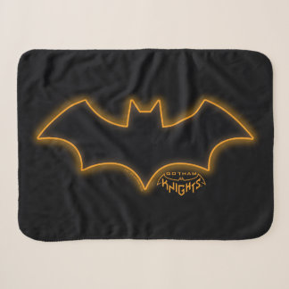 Gotham Knights Batgirl Logo Sherpa Blanket