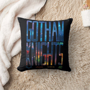 Gotham Knights City Lettering Cushion