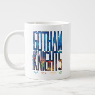 Gotham Knights City Lettering Large Coffee Mug