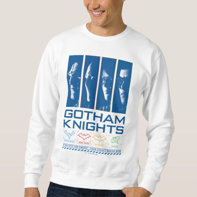 Gotham Knights Face Panels Sweatshirt (Front)
