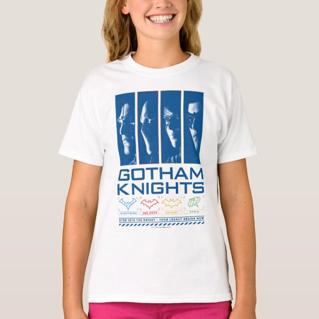Gotham Knights Face Panels T-Shirt (Front)