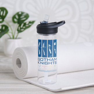 Gotham Knights Face Panels Water Bottle