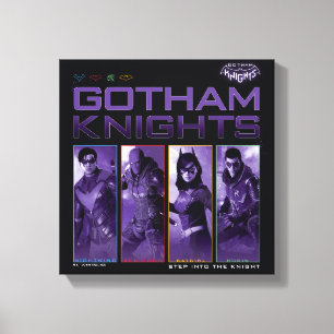 Gotham Knights Hero Panels Canvas Print