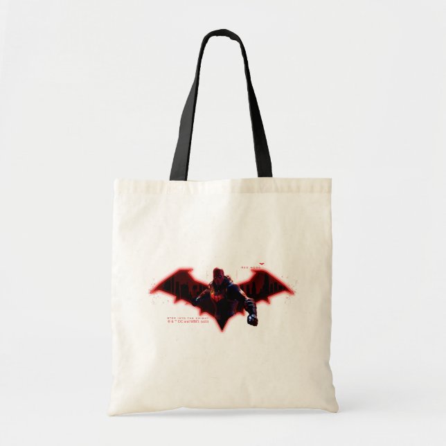 Gotham Knights Red Hood in Logo Tote Bag (Front)
