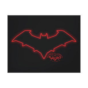 Gotham Knights Red Hood Logo Canvas Print