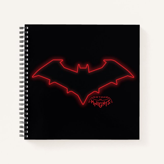 Gotham Knights Red Hood Logo Notebook (Front)