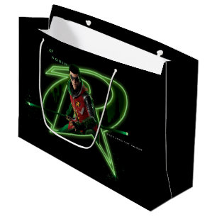 Gotham Knights Robin in Logo Large Gift Bag